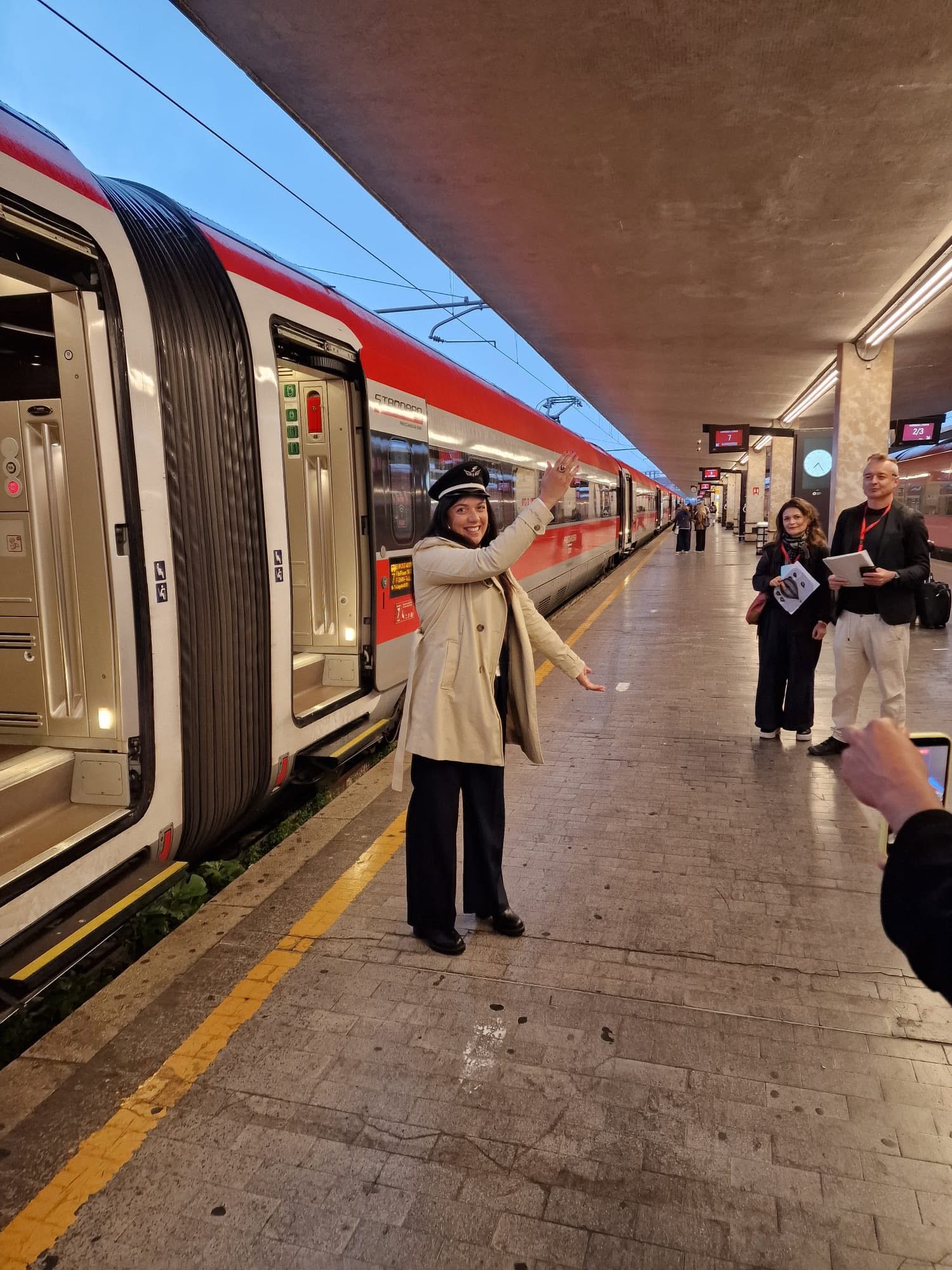 Fotografia di Diletta Fallani in un momento di attività pubblica