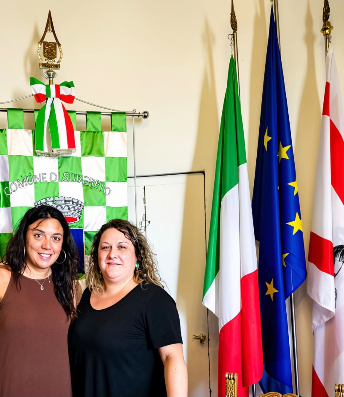 Fotografia di Diletta Fallani in un momento di attività pubblica