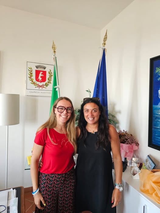 Fotografia di Diletta Fallani in un momento di attività pubblica