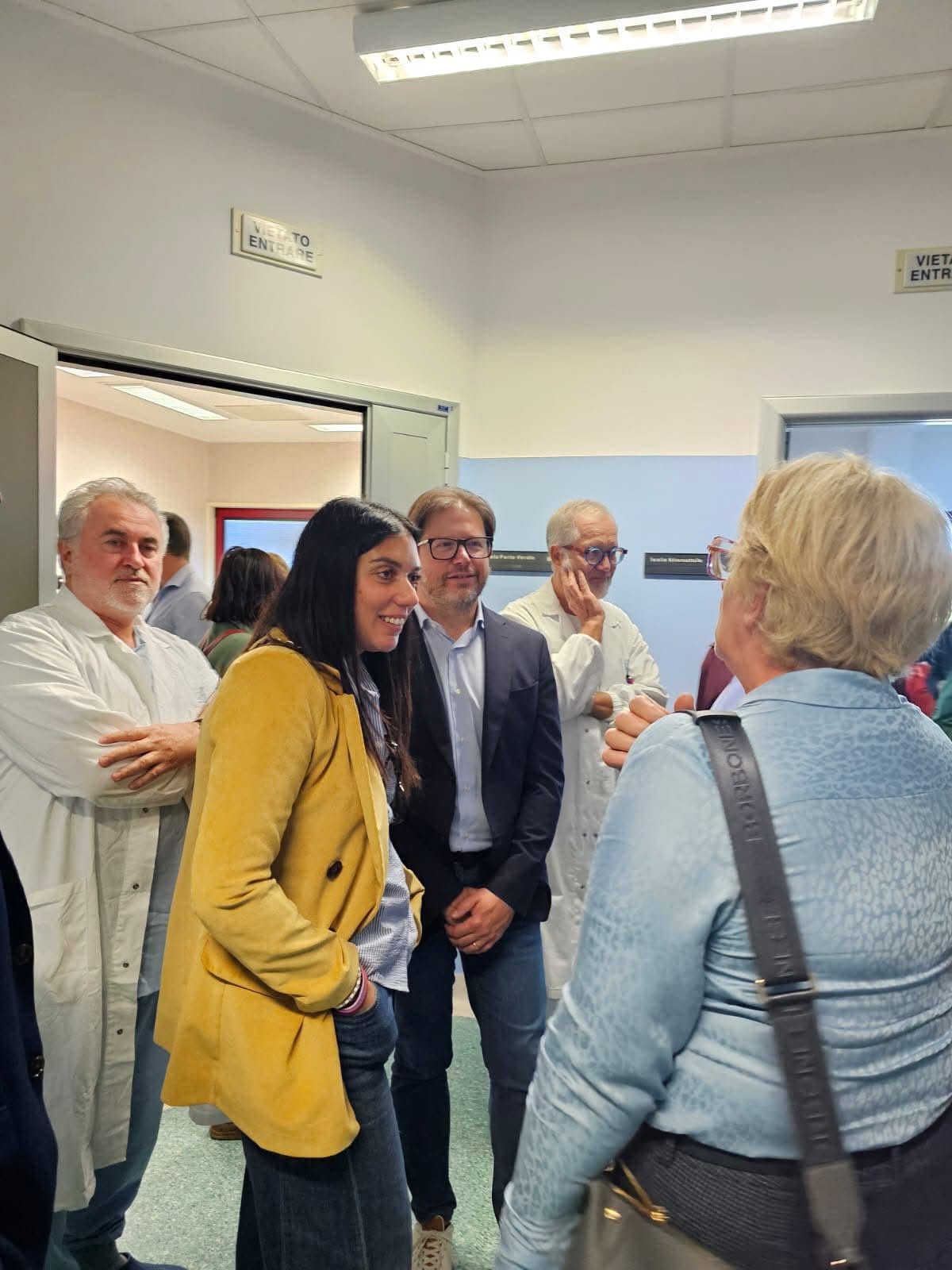 Fotografia di Diletta Fallani in un momento di attività pubblica
